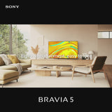 BRAVIA 5 | 55 Inch | XR Processor | Mini LED | 4K Ultra HD | High Dynamic Range (HDR) | Smart TV (Google TV) - Shipping from Mid May 16
