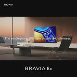 BRAVIA 8 II | 55 Inch | XR Processor | OLED | 4K Ultra HD | High Dynamic Range (HDR) | Smart TV (Google TV) - Shipping from Mid May 15