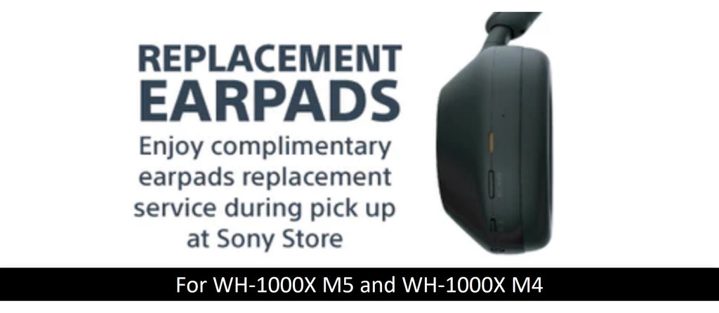 Sony discount earpad replacement