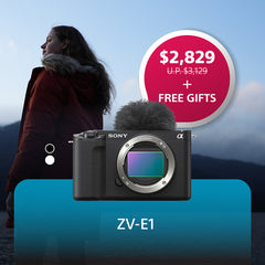 ZV-E1 Full-frame Vlog Camera (Body Only)