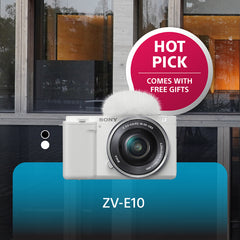 ZV-E10 Interchangeable-lens Vlog Camera