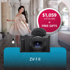 ZV-1 II | Vlog Camera | ZV1 M2 | Compact Camera | 1 Year + 3 Months Warranty