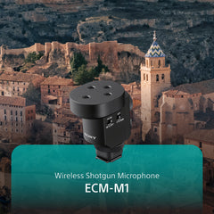ECM-M1 shotgun microphone