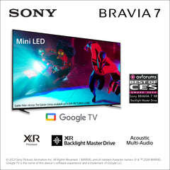 BRAVIA 7 | 65 inch | 65XR70 | 4K Mini LED TV | 3 Years Warranty