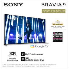 BRAVIA 9 | 75 inch | 75XR90 | 4K Mini LED TV | 3 Years Warranty - Shipping from End March