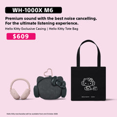 [PRE ORDER] Sony × Sanrio Hello Kitty WH-1000XM6 - Shipping from End October