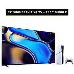 BRAVIA 8 | 55 inch | 55XR80 | 4K OLED TV + PlayStation®5 Console (SLIM) | Perfect for Gaming Bundle - Shipping from End October