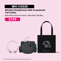 [PRE ORDER] Sony × Sanrio Hello Kitty WH-CH530 - Shipping from Mid November