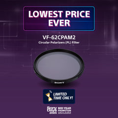 VF-62CPAM2 62mm Circular PL Filter - Shipping from Mid May