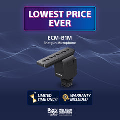 ECM-B1M Shotgun Microphone