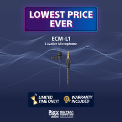 ECM-L1 Lavalier Microphone