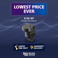 ECM-M1 shotgun microphone