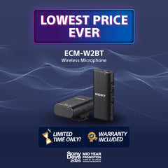 ECM-W2BT Wireless Microphone