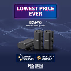 ECM-W3 Wireless Microphone