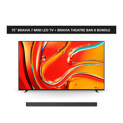 BRAVIA 7 | 65 inch | 65XR70 | 4K Mini LED TV + BRAVIA Theatre Bar 8 Soundbar Bundle