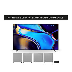 BRAVIA 8 | 65 inch | 65XR80 | 4K OLED TV + BRAVIA Theatre Quad Bundle