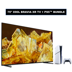 XR-75X90L + PlayStation®5 Console (SLIM) | BRAVIA XR | Perfect for Gaming Bundle - Available from End March