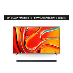 BRAVIA 7 | 75 inch | 75XR70 | 4K Mini LED TV + BRAVIA Theatre Bar 8 Soundbar Bundle