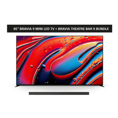 BRAVIA 9 | 85 inch | 85XR90 | 4K Mini LED TV + BRAVIA Theatre Bar 9 Soundbar Bundle - Shipping from End July