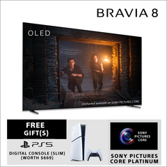 BRAVIA 8 | 65 inch | 65XR80 | 4K OLED TV | 3 Years Warranty - Shipping from Mid July