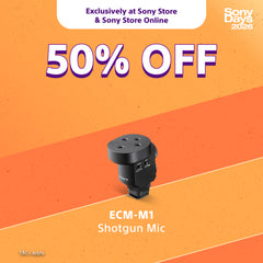ECM-M1 shotgun microphone