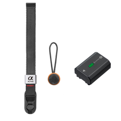 [FOC REDEMPTION ONLY] Customised Peak Design Strap + NP-FZ100 Rechargeable Battery Pack