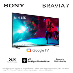 BRAVIA 7 | 65 inch | 65XR70 | 4K Mini LED TV | 3 Years Warranty - Available from End May