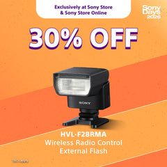 HVL-F28RMA / GN28 External Flash with Wireless Radio Control