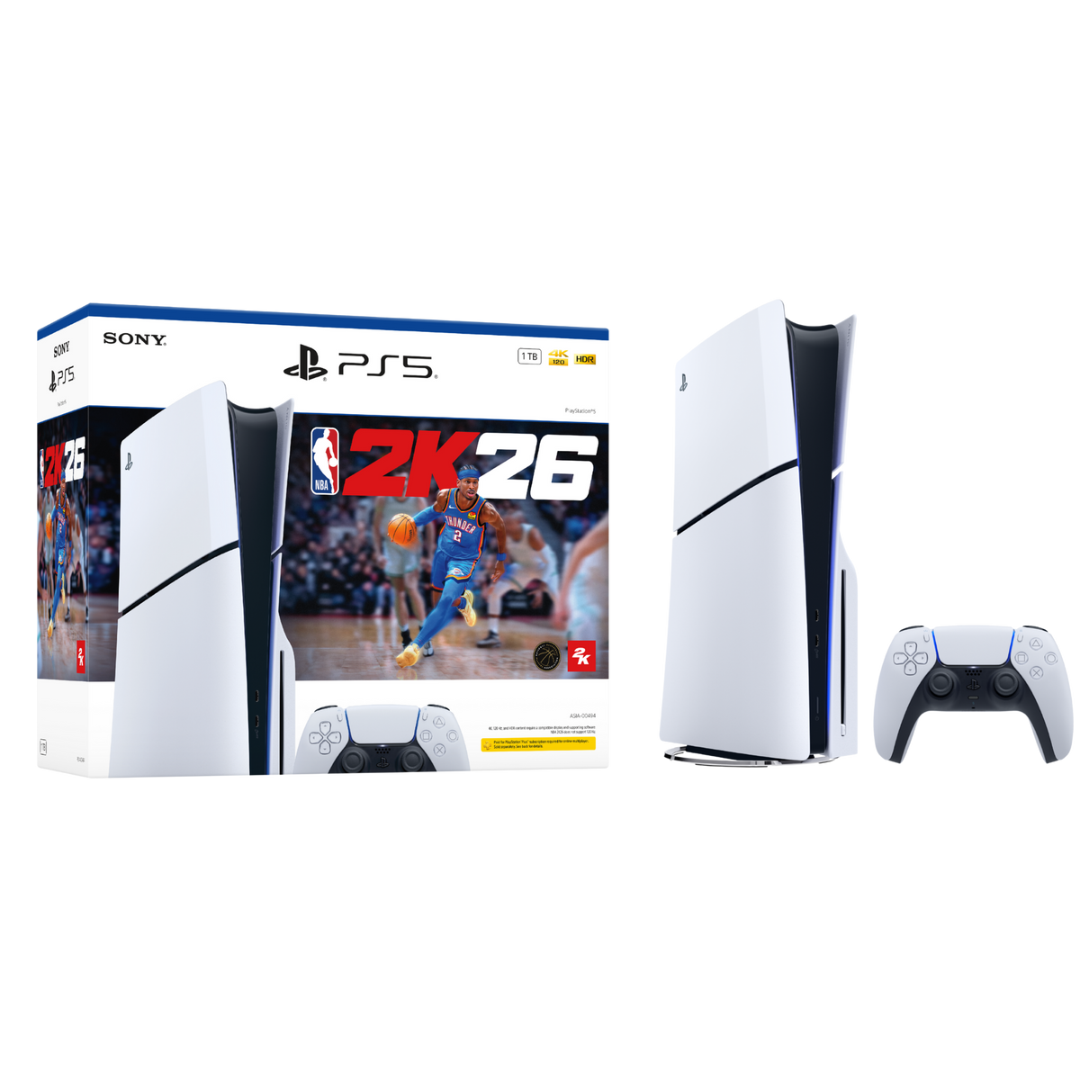 Sony Store Online Singapore PlayStation®5 Slim (NBA 2K26 Bundle)