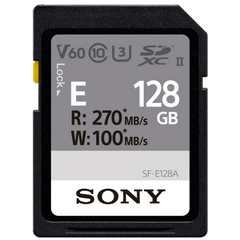 SF-E Series UHS-II SD Memory Card - 128GB Shipping from Mid March