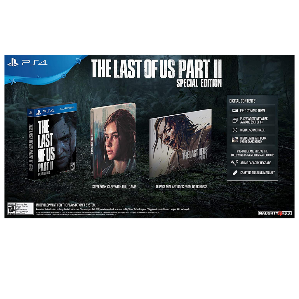 Ps4 the last of online us part ii special edition